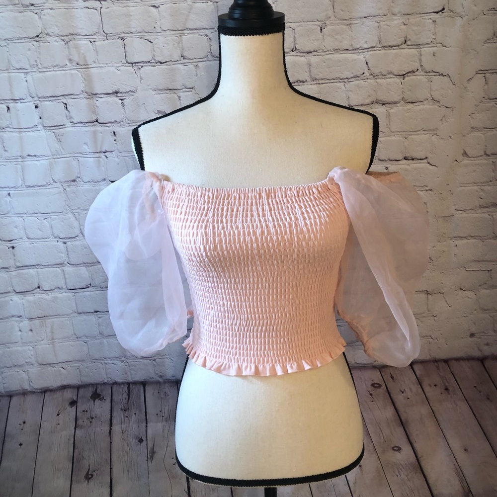 Balloon Sleeve Top